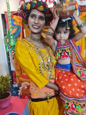 JANMASHTAMI CELEBRATION AT UDAYAN KIDZ SEC 108 GURUGRAM