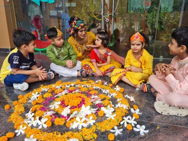 JANMASHTAMI CELEBRATION AT UDAYAN KIDZ SEC 108 GURUGRAM