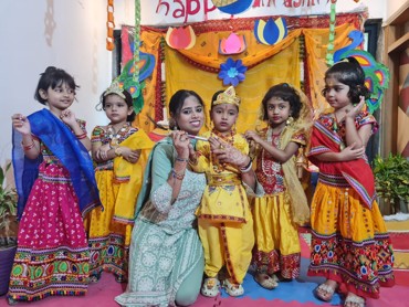 JANMASHTAMI CELEBRATION AT UDAYAN KIDZ SEC 108 GURUGRAM