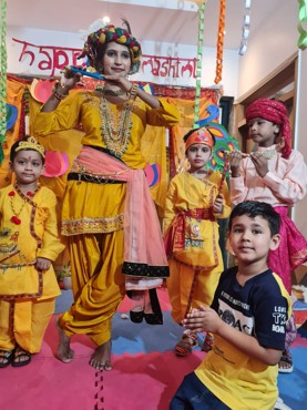 JANMASHTAMI CELEBRATION AT UDAYAN KIDZ SEC 108 GURUGRAM