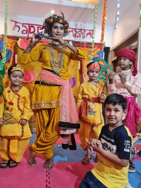 JANMASHTAMI CELEBRATION AT UDAYAN KIDZ SEC 108 GURUGRAM