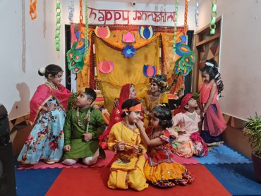 JANMASHTAMI CELEBRATION AT UDAYAN KIDZ SEC 108 GURUGRAM