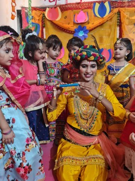 JANMASHTAMI CELEBRATION AT UDAYAN KIDZ SEC 108 GURUGRAM