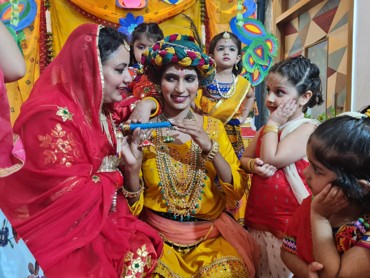 JANMASHTAMI CELEBRATION AT UDAYAN KIDZ SEC 108 GURUGRAM