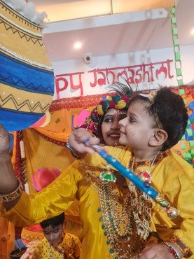 JANMASHTAMI CELEBRATION AT UDAYAN KIDZ SEC 108 GURUGRAM