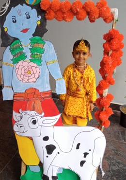 JANMASHTAMI CELEBRATION AT UDAYAN KIDZ SEC 108 GURUGRAM