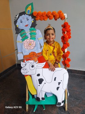 JANMASHTAMI CELEBRATION AT UDAYAN KIDZ SEC 108 GURUGRAM