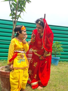 JANMASHTAMI CELEBRATION AT UDAYAN KIDZ SEC 108 GURUGRAM