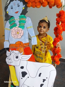 JANMASHTAMI CELEBRATION AT UDAYAN KIDZ SEC 108 GURUGRAM