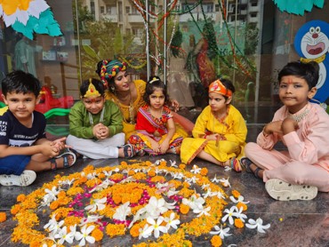 JANMASHTAMI CELEBRATION AT UDAYAN KIDZ SEC 108 GURUGRAM