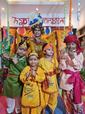 JANMASHTAMI CELEBRATION AT UDAYAN KIDZ SEC 108 GURUGRAM