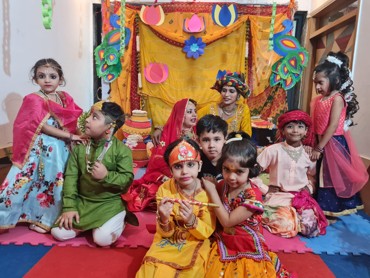 JANMASHTAMI CELEBRATION AT UDAYAN KIDZ SEC 108 GURUGRAM