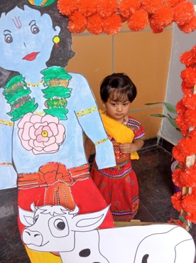 JANMASHTAMI CELEBRATION AT UDAYAN KIDZ SEC 108 GURUGRAM