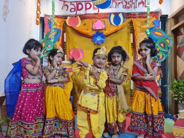 JANMASHTAMI CELEBRATION AT UDAYAN KIDZ SEC 108 GURUGRAM