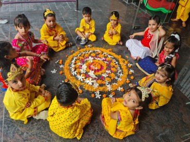 JANMASHTAMI CELEBRATION AT UDAYAN KIDZ SEC 108 GURUGRAM