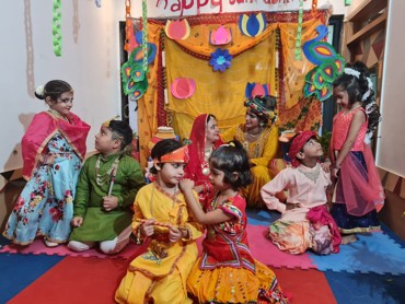 JANMASHTAMI CELEBRATION AT UDAYAN KIDZ SEC 108 GURUGRAM