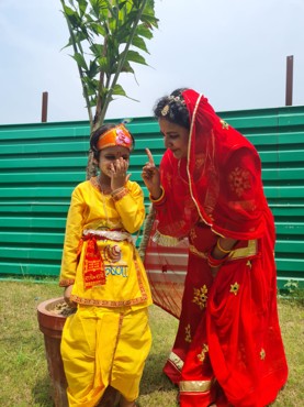 JANMASHTAMI CELEBRATION AT UDAYAN KIDZ SEC 108 GURUGRAM