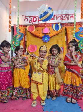 JANMASHTAMI CELEBRATION AT UDAYAN KIDZ SEC 108 GURUGRAM