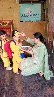 JANMASHTAMI CELEBRATION AT UDAYAN KIDZ SEC 108 GURUGRAM