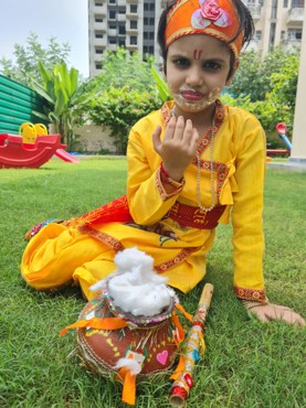 JANMASHTAMI CELEBRATION AT UDAYAN KIDZ SEC 108 GURUGRAM