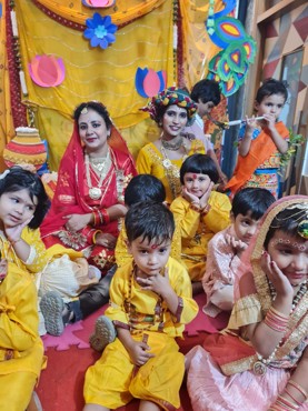 JANMASHTAMI CELEBRATION AT UDAYAN KIDZ SEC 108 GURUGRAM