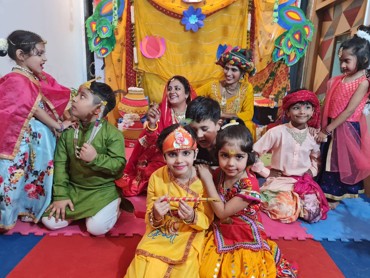 JANMASHTAMI CELEBRATION AT UDAYAN KIDZ SEC 108 GURUGRAM