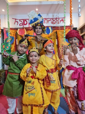 JANMASHTAMI CELEBRATION AT UDAYAN KIDZ SEC 108 GURUGRAM