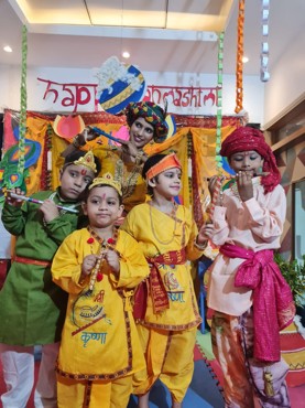 JANMASHTAMI CELEBRATION AT UDAYAN KIDZ SEC 108 GURUGRAM