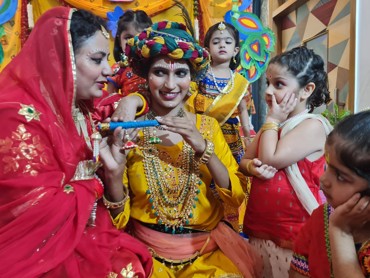 JANMASHTAMI CELEBRATION AT UDAYAN KIDZ SEC 108 GURUGRAM