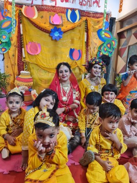 JANMASHTAMI CELEBRATION AT UDAYAN KIDZ SEC 108 GURUGRAM