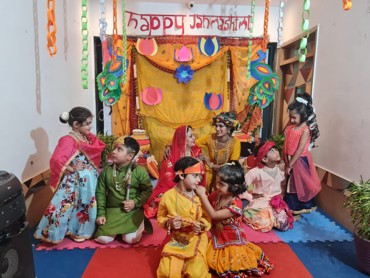 JANMASHTAMI CELEBRATION AT UDAYAN KIDZ SEC 108 GURUGRAM