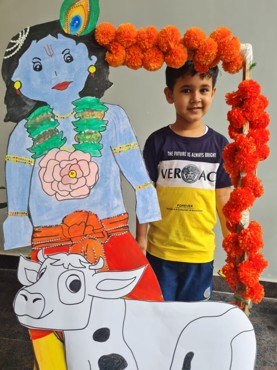 JANMASHTAMI CELEBRATION AT UDAYAN KIDZ SEC 108 GURUGRAM