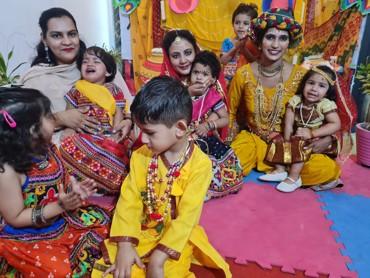 JANMASHTAMI CELEBRATION AT UDAYAN KIDZ SEC 108 GURUGRAM