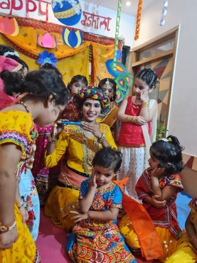 JANMASHTAMI CELEBRATION AT UDAYAN KIDZ SEC 108 GURUGRAM