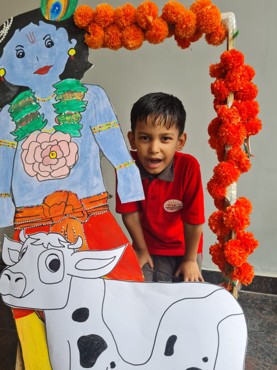 JANMASHTAMI CELEBRATION AT UDAYAN KIDZ SEC 108 GURUGRAM