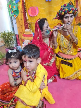 JANMASHTAMI CELEBRATION AT UDAYAN KIDZ SEC 108 GURUGRAM