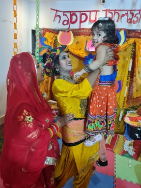 JANMASHTAMI CELEBRATION AT UDAYAN KIDZ SEC 108 GURUGRAM