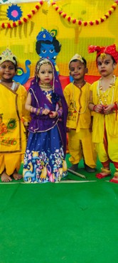 "Celebrating the Divine Birth: UK AG Colony's Janmashtami"