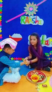 "Raksha Bandhan Celebrations at UK AG Colony - A Joyous Festival of Brother-Sister Love"