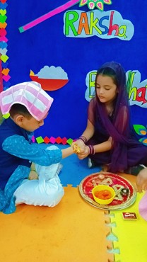 "Raksha Bandhan Celebrations at UK AG Colony - A Joyous Festival of Brother-Sister Love"