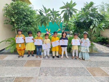 GANESH CHATURTHI CELEBRATION AT UDAYAN KIDZ SEC 108 GURUGRAM