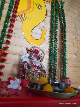 GANESH CHATURTHI CELEBRATION AT UDAYAN KIDZ SEC 108 GURUGRAM