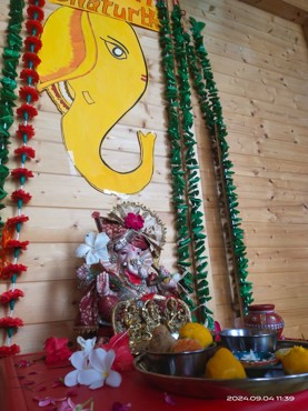 GANESH CHATURTHI CELEBRATION AT UDAYAN KIDZ SEC 108 GURUGRAM