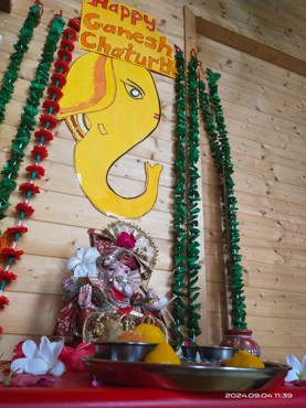 GANESH CHATURTHI CELEBRATION AT UDAYAN KIDZ SEC 108 GURUGRAM