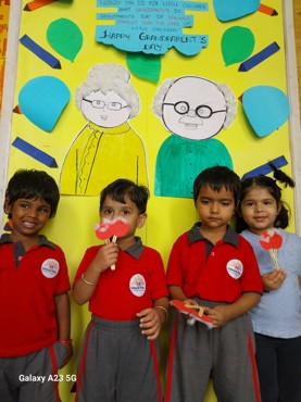 GRANDPARENTS DAY CELEBRATION AT UDAYAN KIDZ SEC 108