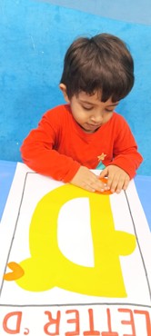 "Letter D Fun with Kids in UK Sector-13!"