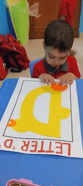 "Letter D Fun with Kids in UK Sector-13!"