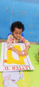"Letter D Fun with Kids in UK Sector-13!"