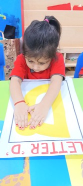 "Letter D Fun with Kids in UK Sector-13!"