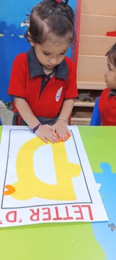 "Letter D Fun with Kids in UK Sector-13!"